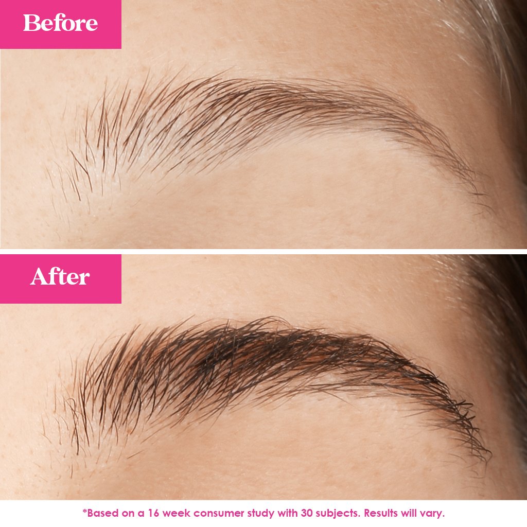 GrandeBROW before and after